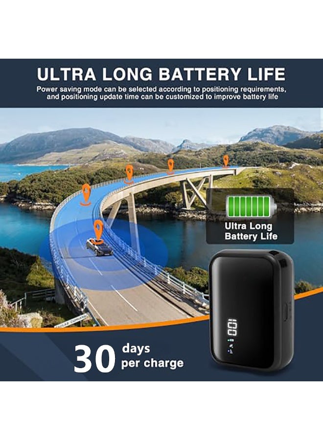 WALALLA GPS Tracker for fitness, No Subscription, Global Positioning, Real-Time Tracking, One-Button Alarm, Mini Tracking Devices for Cars, 3000mAh, 30 days standby - Image 5